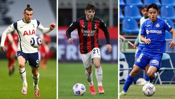 Bale, Brahim y Kubo: vuelven de una cesión y todos parten desde el area diestra del ataque.