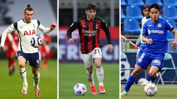 Bale, Brahim y Kubo: vuelven de una cesi&oacute;n y todos parten desde el area diestra del ataque. 