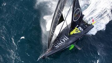 El 'Hugo Boss' de Alex Thomson, uno de los favoritos para ganar la Barcelona World Race 2019.