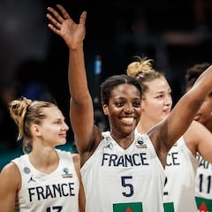 Gruda, 20 puntos, lleva a Francia a cuartos: espera Meesseman