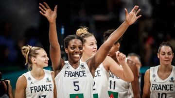 La selección de Francia celebra su pase a cuartos.