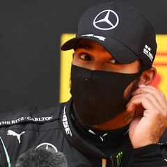 Hamilton: "Son las condiciones más duras en las que he pilotado"