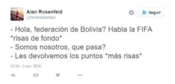 Los mejores memes sobre el comunicado de la FIFA a Bolivia