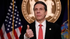 Andrew Cuomo dijo que, por el momento, el deporte profesional solo ser&aacute; televisado.