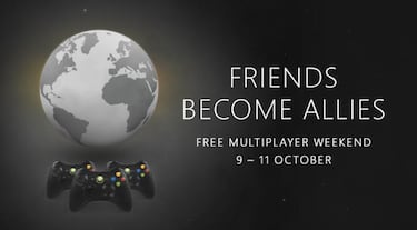 El multijugador de Xbox 360, gratis durante el fin de semana