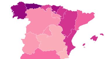 Un estudio señala la comunidad más querida de España