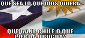 Los memes que empiezan a encender el Uruguay-Chile