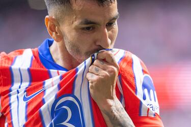 Ángel Correa: “Hoy fue mi último partido en casa”