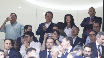 Peter Lim, en Mestalla. 