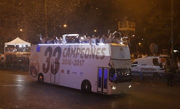 21/05/17  REAL MADRID 
CELEBRACION ALEGRIA CAMPEONES DE LIGA CIBELES 