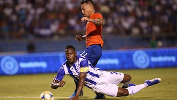 La inusual función como '10' de Eduardo Vargas ante Honduras