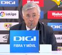 Rueda de prensa de Ancelotti: "No veo nada negativo hoy"