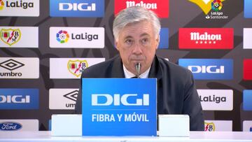 Rueda de prensa de Ancelotti: "No veo nada negativo hoy"