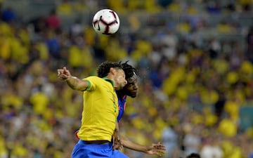 Brasil y Colombia empataron 2-2 en el Hard Rock Stadium. Luis Fernando Muriel anotó doblete, Neymar y Casemiro marcaron para el rival.