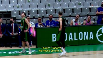 Oro puro: la charla de Ribas con Mirotic despu¨¦s de que metiese la canasta del a?o