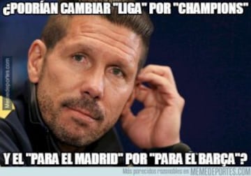 Los mejores memes del partido de Champions entre Barcelona y Atlético