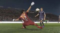 El golazo de Santos Borré en modo play contra Veléz