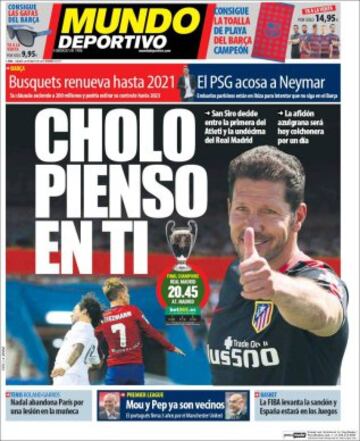 Portadas de la prensa mundial