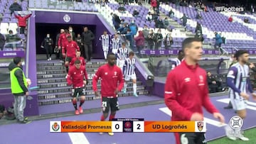 Resumen y goles del Valladolid Promesas vs. Logroñés de la Primera RFEF