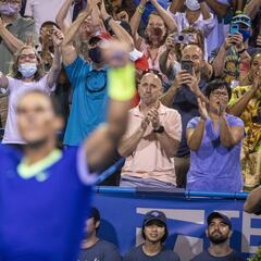 Washington vibra con el regreso de un tocado Rafa Nadal