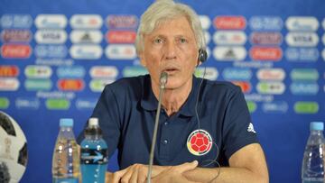 Jos&eacute; P&eacute;kerman, t&eacute;cnico de la Selecci&oacute;n Colombia