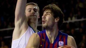 El Cajasol sólo resiste al Barça en la primera mitad