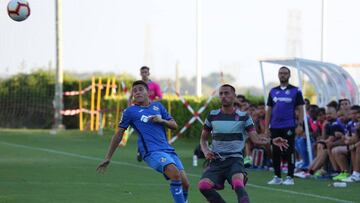 Getafe y Granada empatan a cero en un amistoso de pretemporada.