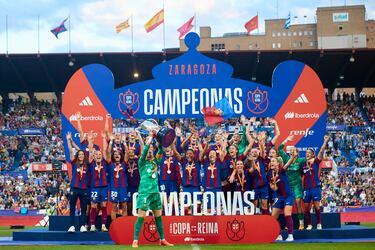 El Barcelona no encontró rival en una Real Sociedad que estuvo nerviosa y nunca logró competir. Ona (2), Salma, Graham (2), Mariona (2) y Pina, goleadoras.