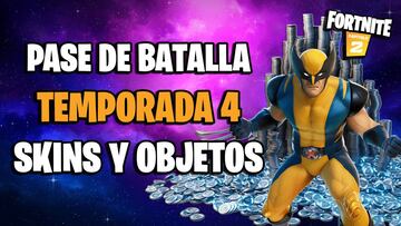 Fortnite Temporada 4 Nexus: todos los skins y recompensas del Pase de Batalla