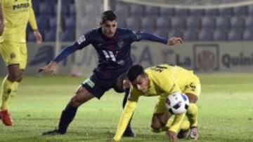 El Huesca da un máster sobre el balón parado al Villarreal