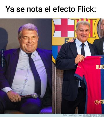 Laporta habla y los memes salen solos