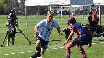 La Sub 17 de Argentina debuta en el mundial ante Belgica