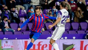 Valladolid 2 - 0 Eibar: resumen, goles y resultado
