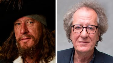 Los protagonistas de 'Piratas del Caribe: La maldición de la Perla Negra'