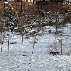 Hallan muerto a un hombre en un banco de Madrid