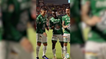 El colombiano dejó su sello con una gran asistencia y una celebración llena de energía junto a sus compañeros, mostrando su buen momento en León.