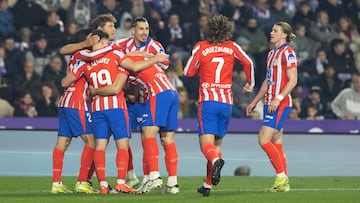 30/11/24
PARTIDO DE PRIMERA DIVISION
REAL VALLADOLID - ATLETICO DE MADRID
CELEBRACION DEL GOL DE LENGLET ALEGRIA ALEGRIA