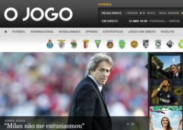 Portadas de la prensa extranjera