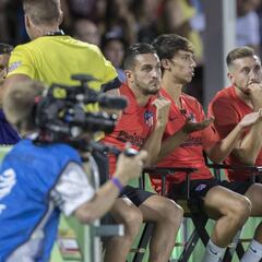 Exhibición de habilidades: Koke, Joao Félix y Herrera por el Atleti