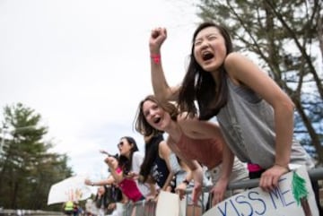 Maratón de besos en Boston