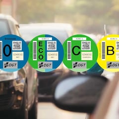Los coches que pueden cambiar su etiqueta medioambiental: la DGT cometió errores