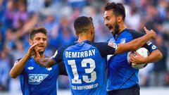 Hoffenheim de Vargas logra su primer triunfo del torneo