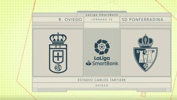 Resumen del Ovideo vs Ponferradina de la Liga SmartBank