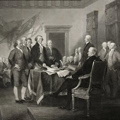 Who signed the Declaration of Independence on July 4th, 1776?