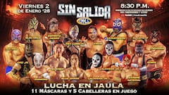 CMLL Sin Salida 2026: horario, TV, canal, cómo y dónde ver en México