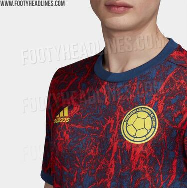 Selección Colombia: Filtran nueva camiseta de entrenamiento