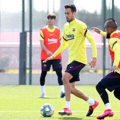 El Barça seguirá entrenándose al menos hasta el martes