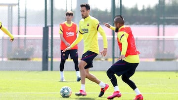Barcelona to continue training ahead of Napoli return leg