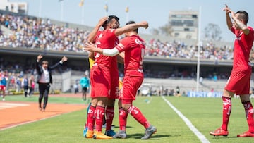 Pumas perdió ante Toluca con un autogol de Marcelo Díaz