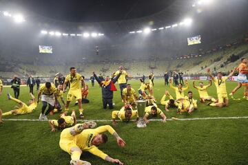 El Villarreal campeón de la Europa League.